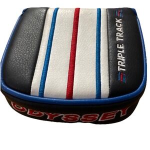 Odyssey Triple Track Mallet Putter Headcover Head Cover Magnetic Close